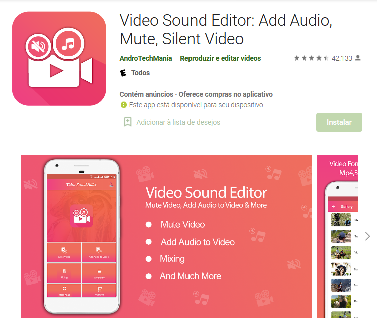 Aplicativo Android Para Colocar Música Em Vídeo